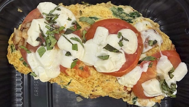Caprese Omelette.