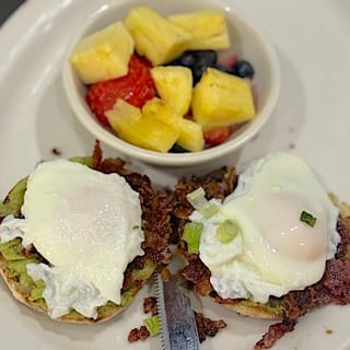 Bacon Avocado Benny