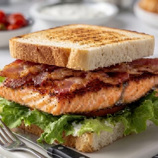 Salmon BLT