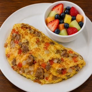 Meatloaf Omelette