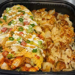 Buffalo Chicken Omelette