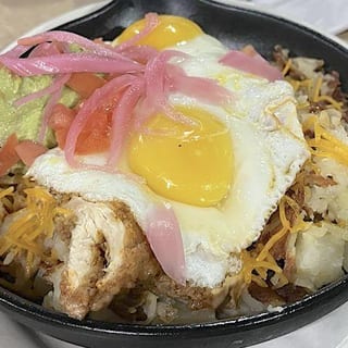Buffalo Fried Chicken Skillet