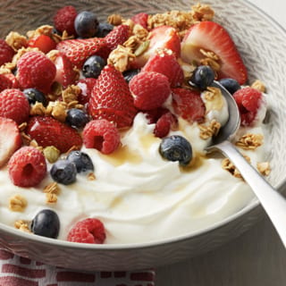 Yogurt Fruit Nut Bowl