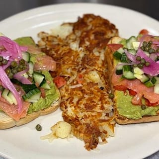 Smoked Salmon Avocado Toast